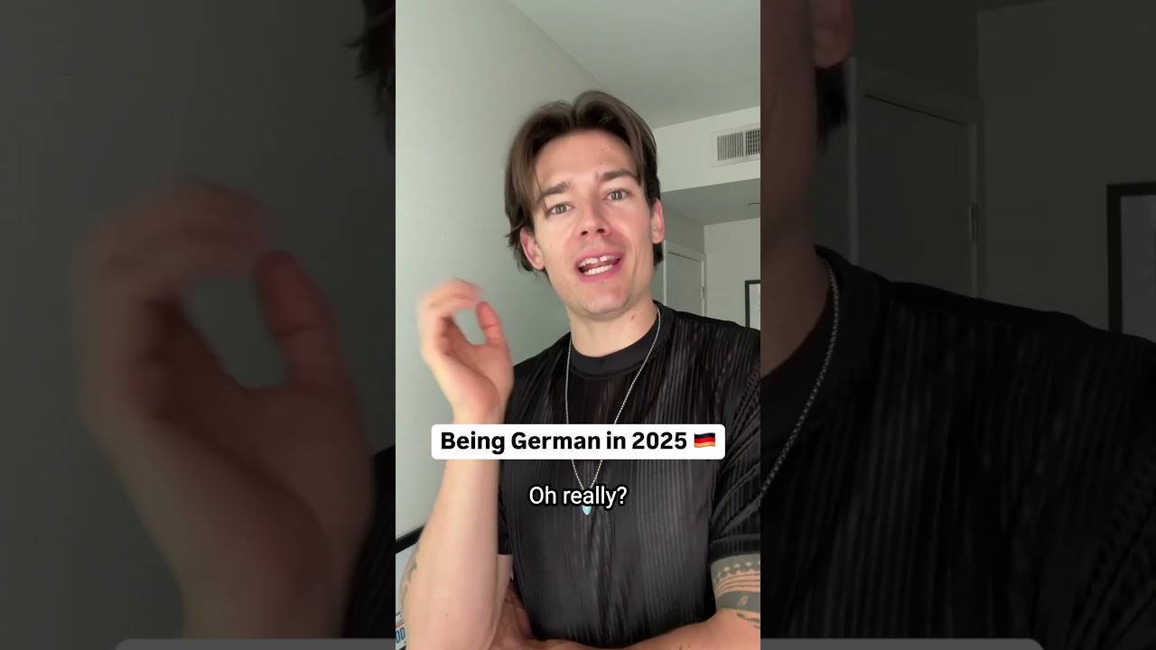 Being German In 2025