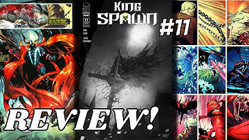 King Spawn issue #11 REVIEW | Spawn Channels the Godthrone Power!