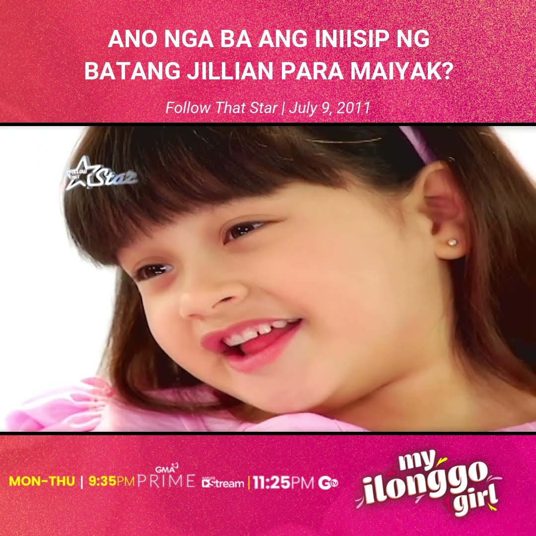 Ano nga ba ang iniisip ng batang Jillian Ward para maiyak sa mga eksena? | My Ilonggo Girl