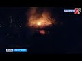 Двухэтажный дом сгорел ночью на Шота Руставелли в Уфе: ВИДЕО