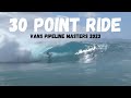 2023 vans pipe masters harry bryants 30 point ride