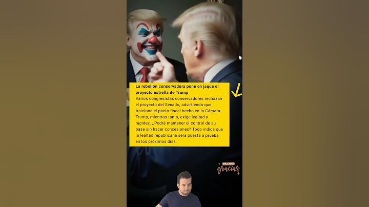 La rebelión conservadora pone en jaque el proyecto estrella de Trump  #eeuu #critica #latino #trump