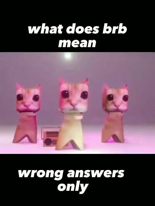 What Does BRB Mean??? YouTube