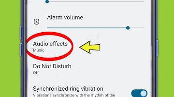 Audio effects Setting | Motorola Edge 30 Fusion