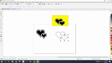 Corel Draw Tips & Tricks Draw this Double Heart with outlines