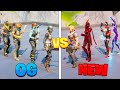 the OG vs NEW Fortnite FASHION SHOW...