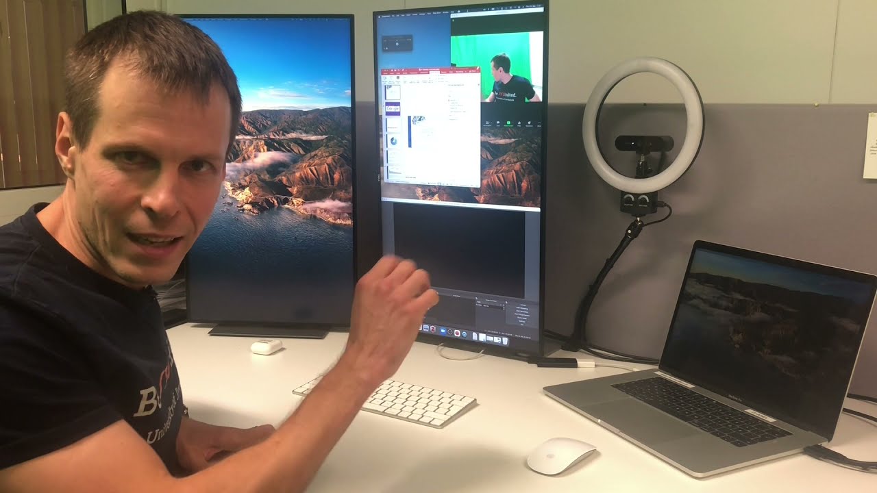 how to do live green screen on mac