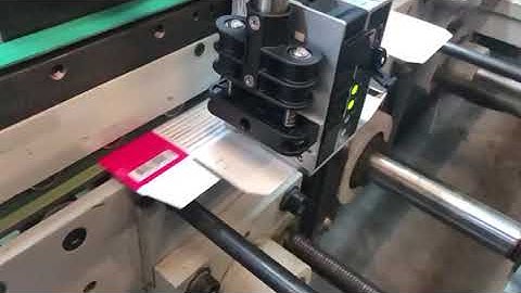 ANSER Stationary Coding Solution- Coding GS1 Datamatrix on medicine box