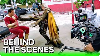 SHAZAM! FURY OF THE GODS Behind-the-Scenes (B-roll) | Zachary Levi, Helen Mirren