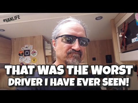 THE WORST DRIVER I Have EVER Seen l ALMOST HIT OUR VAN! #vanlife