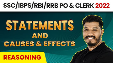 Statements and Causes & Effects | Reasoning | Foundation Course 2022