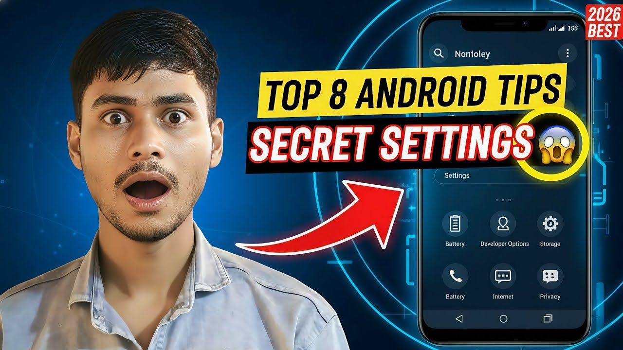 Best Android Tips 2026 | 8 Best Android Settings &amp; Tricks (Full ...
