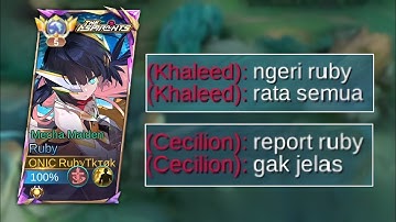 (unpredictable) Ketika Ruby Montage Di antara Dua Turet, Musuh Sampe Dibuat Kena Mental