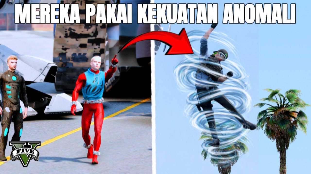 GILA.!! MEREKA PAKAI KEKUATAN ANOMALI SEMUA | GTA 5 RP