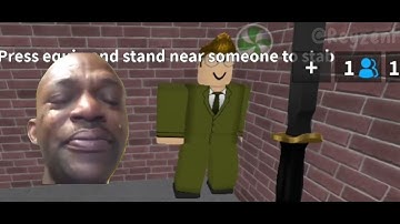 Playing MM2 and I meet a Happy Mod User...