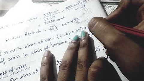 Losses in Prestress (Elastic Shortening) Problem Part II