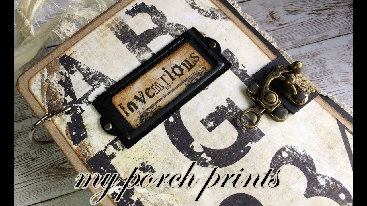 JunkJournal✢『LADY♡』 Lady Scientist Steampunk Junk Journal Flip-Thru - YouTube