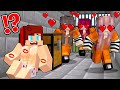 Prisoner JJ Impresses Girlfriend and Warden Girl in Prison Backyard - Minecraft maizen
