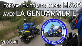 Formation aux trajectoires EDSR avec la Gendarmerie en Honda Africa Twin by Sergiomarsbiker...VLOG#1