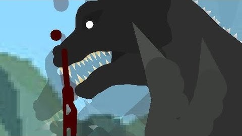 #sinecontest godzilla gmk vs skull crawler (ramarak) stick node animation