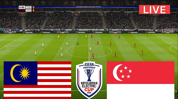 🔴LIVE: MALAYSIA vs SINGAPORE 2024 ASEAN Championship Mitsubishi Electric Cup - PES Simulation Video