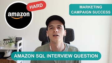 HARD Amazon SQL Interview Question: Marketing Campaign Success [Advanced] (StrataScratch 514)