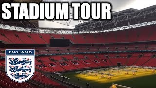 WEMBLEY STADIUM TOUR! THE HOME OF ENGLAND!