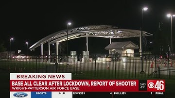 ‘All clear’ given at Wright Patterson Air Force Base following reports of active shooter in the
