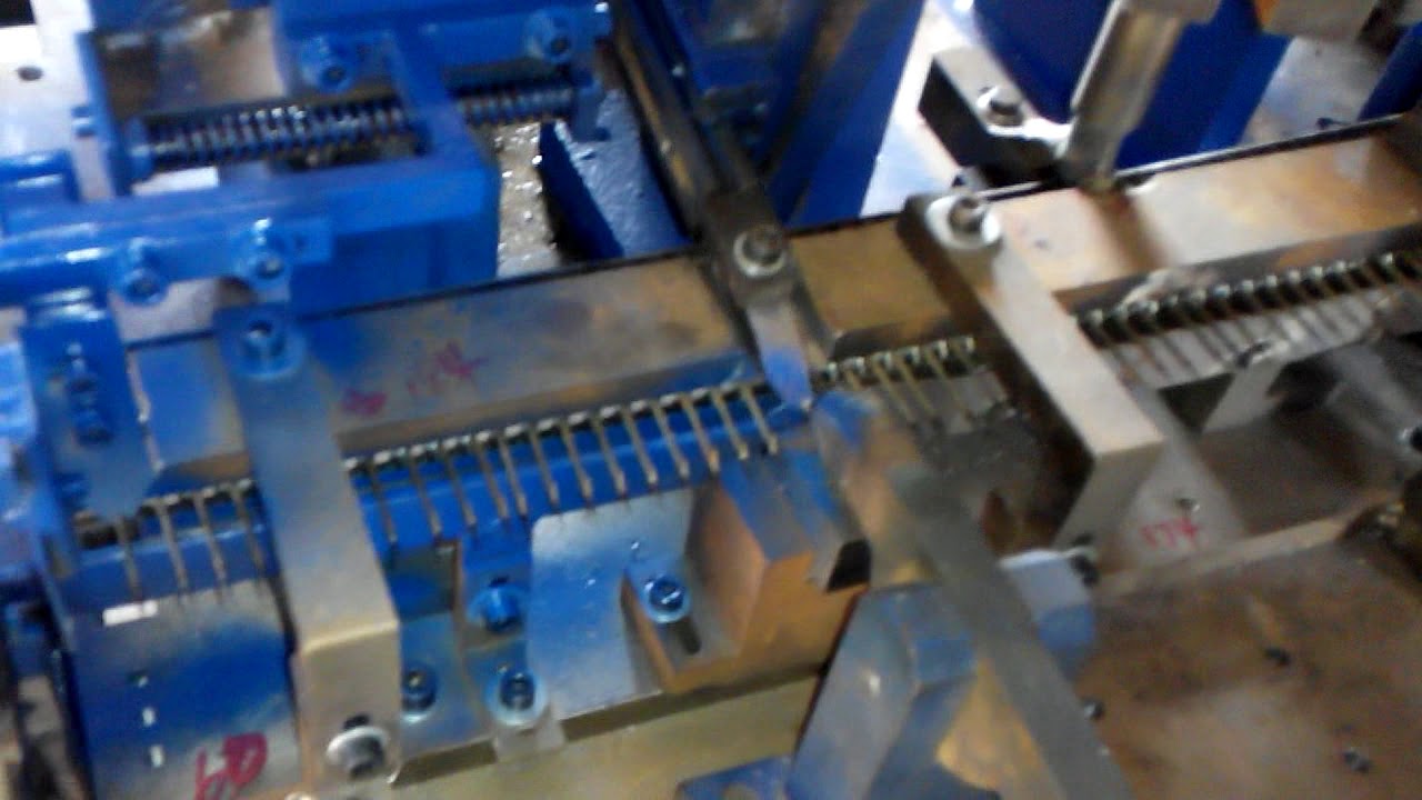 Fishing hook making machine HTFHM005 YouTube