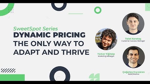 SweetSpot Series | Dynamic Pricing: The Only Way to Adapt and Thrive