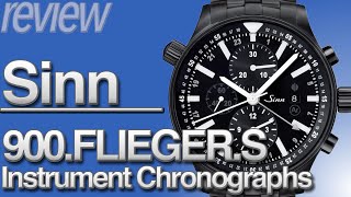 ドイツのプロ時計 ジン ラージパイロット クロノグラフ Sinn 900.FLIEGER.S 実機レビュー！