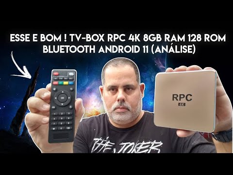 ESSE E BOM ! TV-BOX RPC-4K 8GB RAM 128 ROM BLUETOOTH ANDROID 11 ( ANÁLISE) 2021