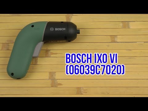 Распаковка Bosch IXO VI 06039C7020