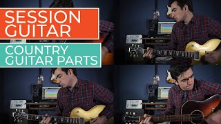 Session Guitar Lesson - Layering Parts in Country Music