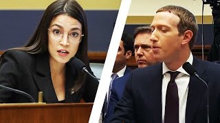 Mark Zuckerberg Visibly Befuddled by AOC