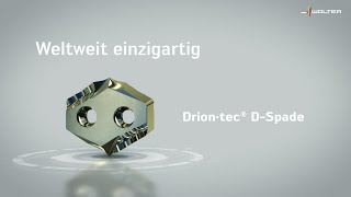 Drion·tec® D-Spade D5142 - Doppelseitiger Wechselplatten-Bohrer
