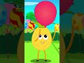 Balloon Song, Nursery Rhyme #shorts #trending #balloon #kidssongs