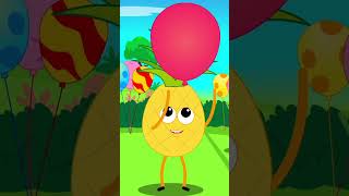 Balloon Song, Nursery Rhyme #shorts #trending #balloon #kidssongs