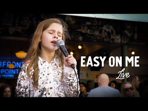 Easy On Me (Adele) - Claire Crosby Live at Pike Place Market Seattle