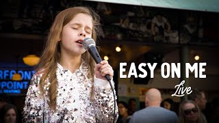 Easy On Me (Adele) - Claire Crosby Live at Pike Place Market Seattle