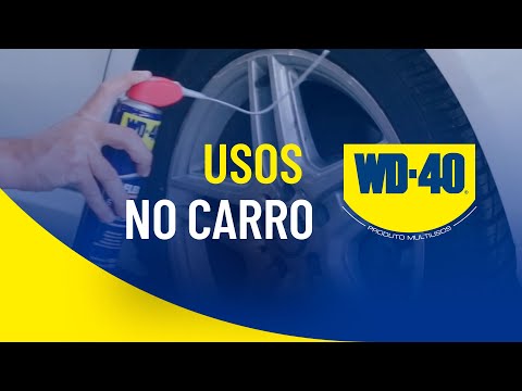 Vídeo: Posso usar o wd40 para remover bugs do carro?