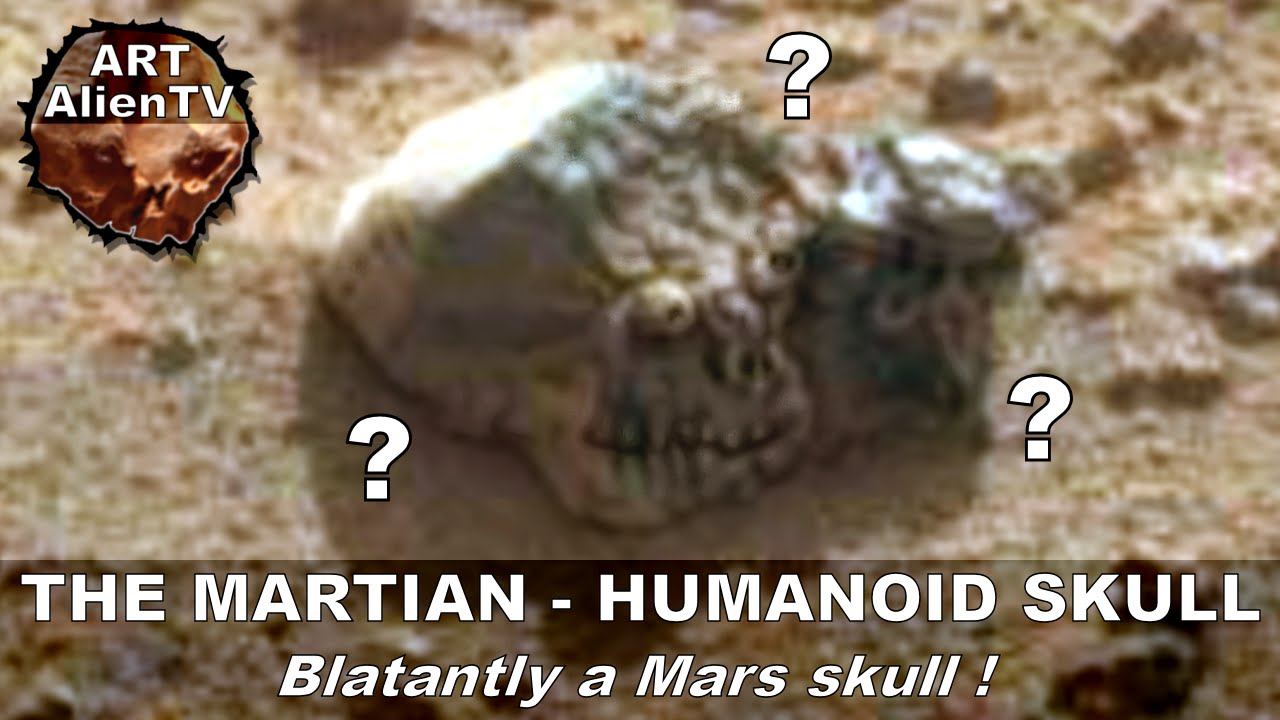 rovera THE MARTIAN - HUMANOID SKULL - Homo Aeolis. ArtAlienTV - 720p60