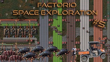 Factorio: Space exploration stream highlights ep.5 - Gabe