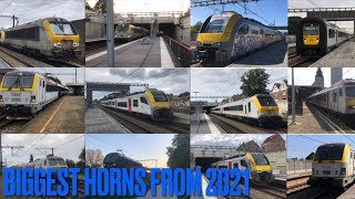 The Greatest Train Horns from 2021!!