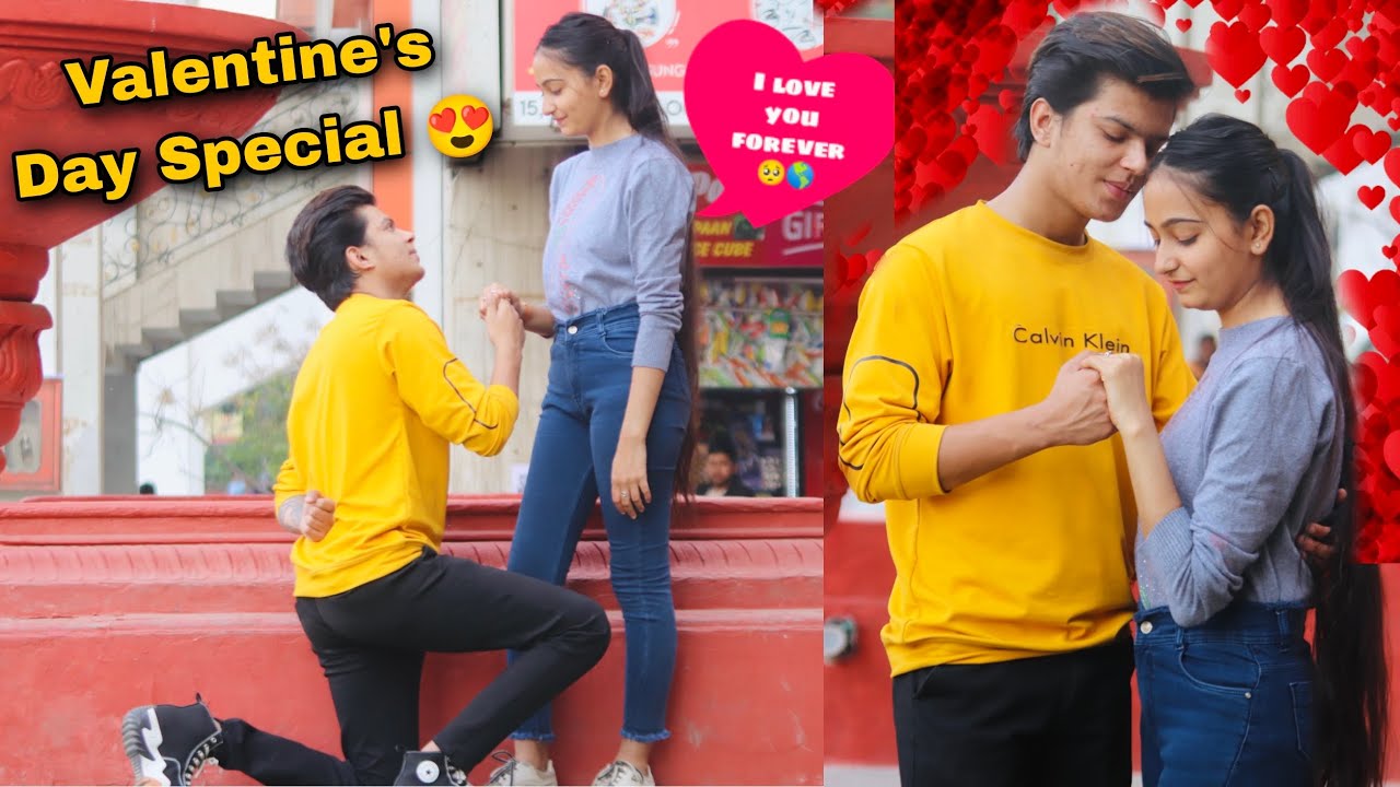 Prank On Girlfriend || Valentine's Day Special (Gone Romantic🥵) || Shahfaiz World