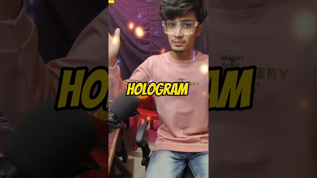 I Learned to make 3D Holograms 😲 #shorts