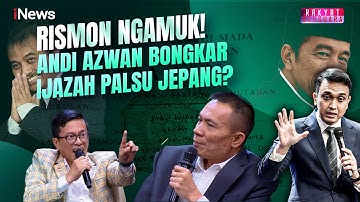 Andi Azwan Nyaris Baku Hantam dengan Rismon, Terbongkar Ijazah Palsu Jepang? | Rakyat Bersuara