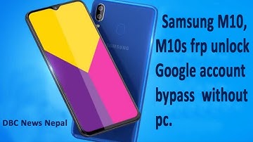 SAMSUNG M10,M10s frp unlock 2020/ Google Account  Lock Bypass  (without pc)