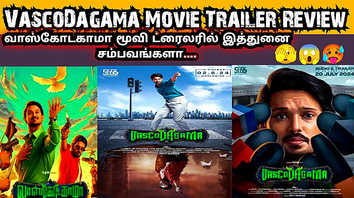 VascoDaGama Official Trailer Review | Nakkhual | Arthana Binu | RGK | KS Ravikumar