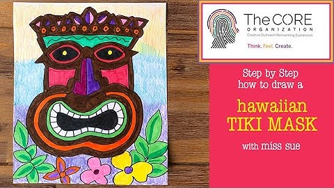 May 15, 2020 How to draw a Tiki Mask!